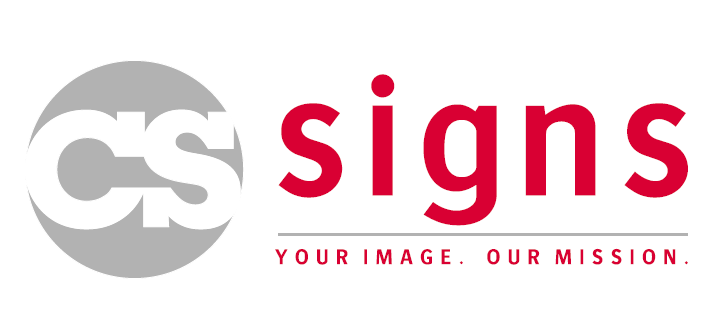 C & S SIGNS logo