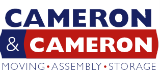 CAMERON & CAMERON, ASSEMBLY, MOVING AND STORAGE, INC logo