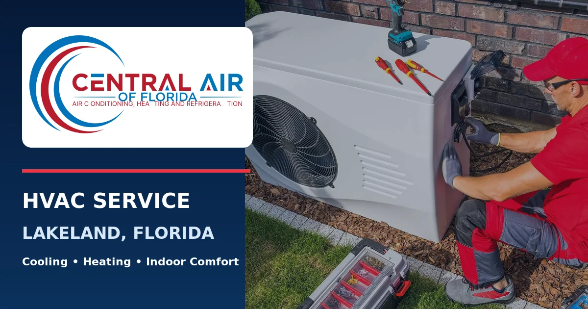 CENTRAL AIR OF FLORIDA logo