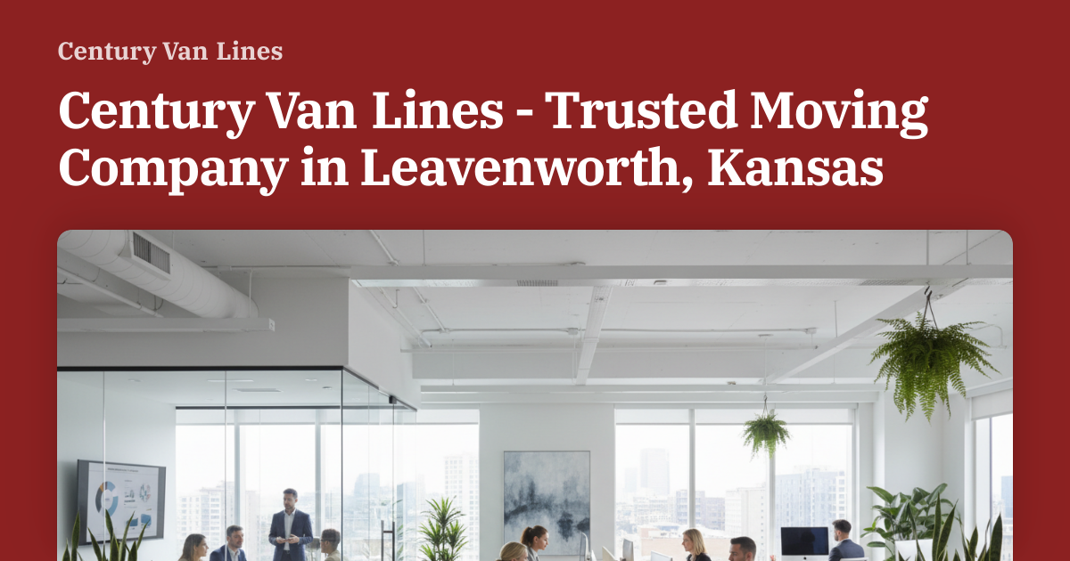 CENTURY VAN LINES, INC logo