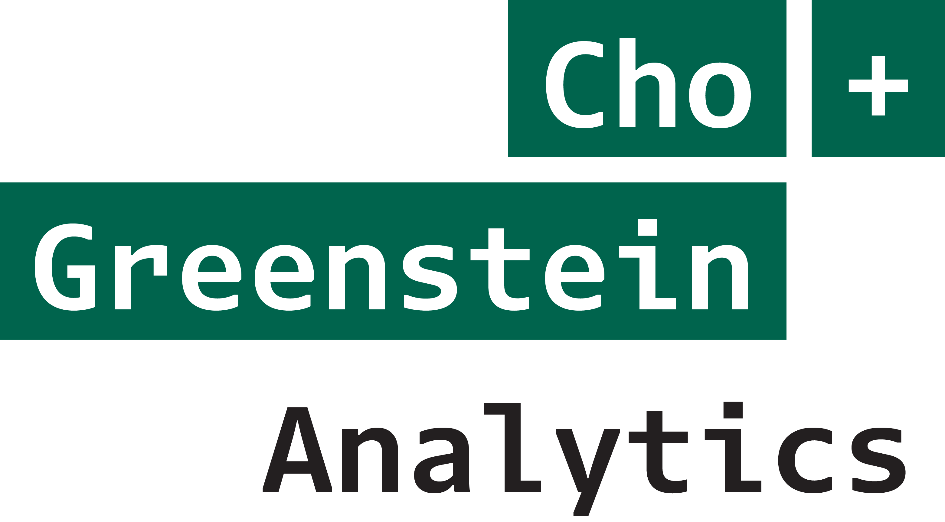 CHO + GREENSTEIN ANALYTICS, LLC logo