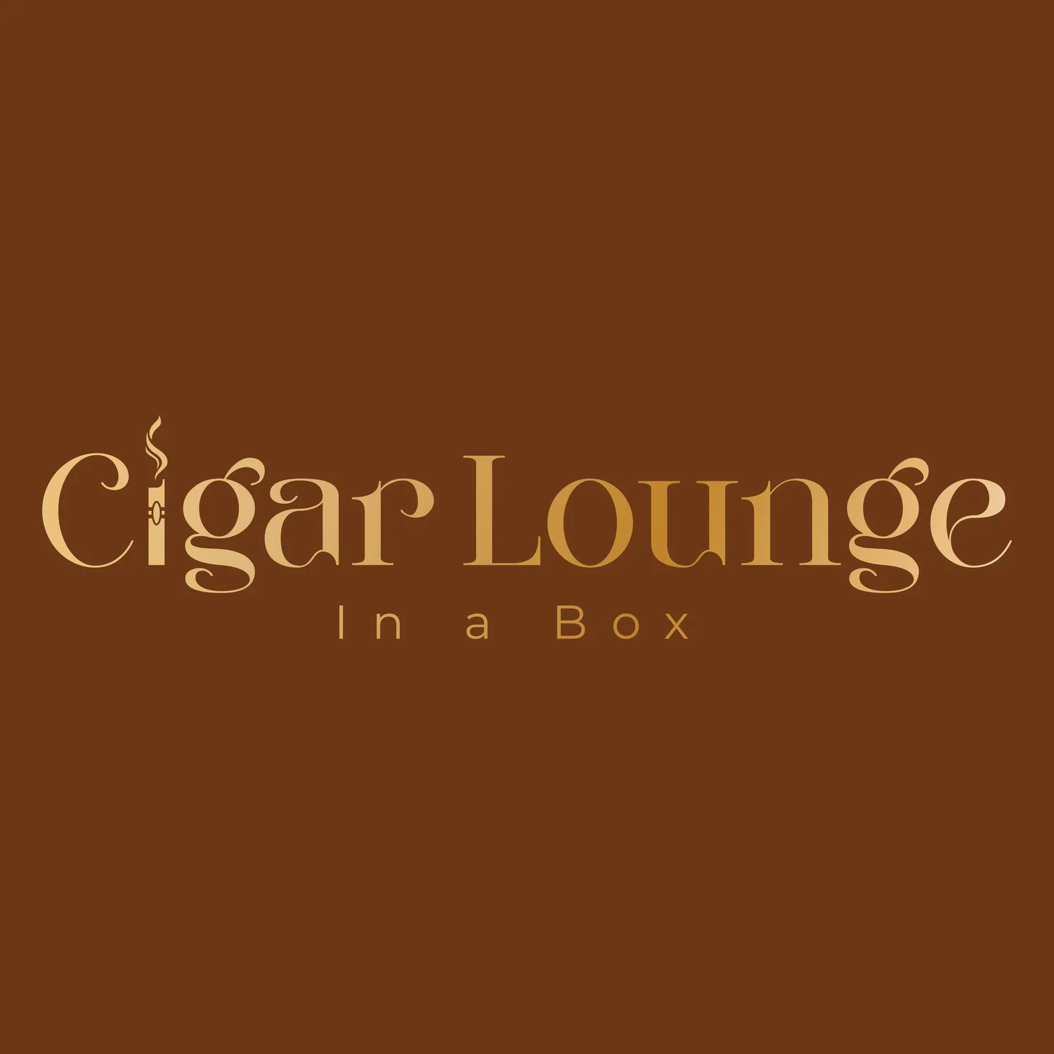 CIGAR LOUNGE IN A BOX logo