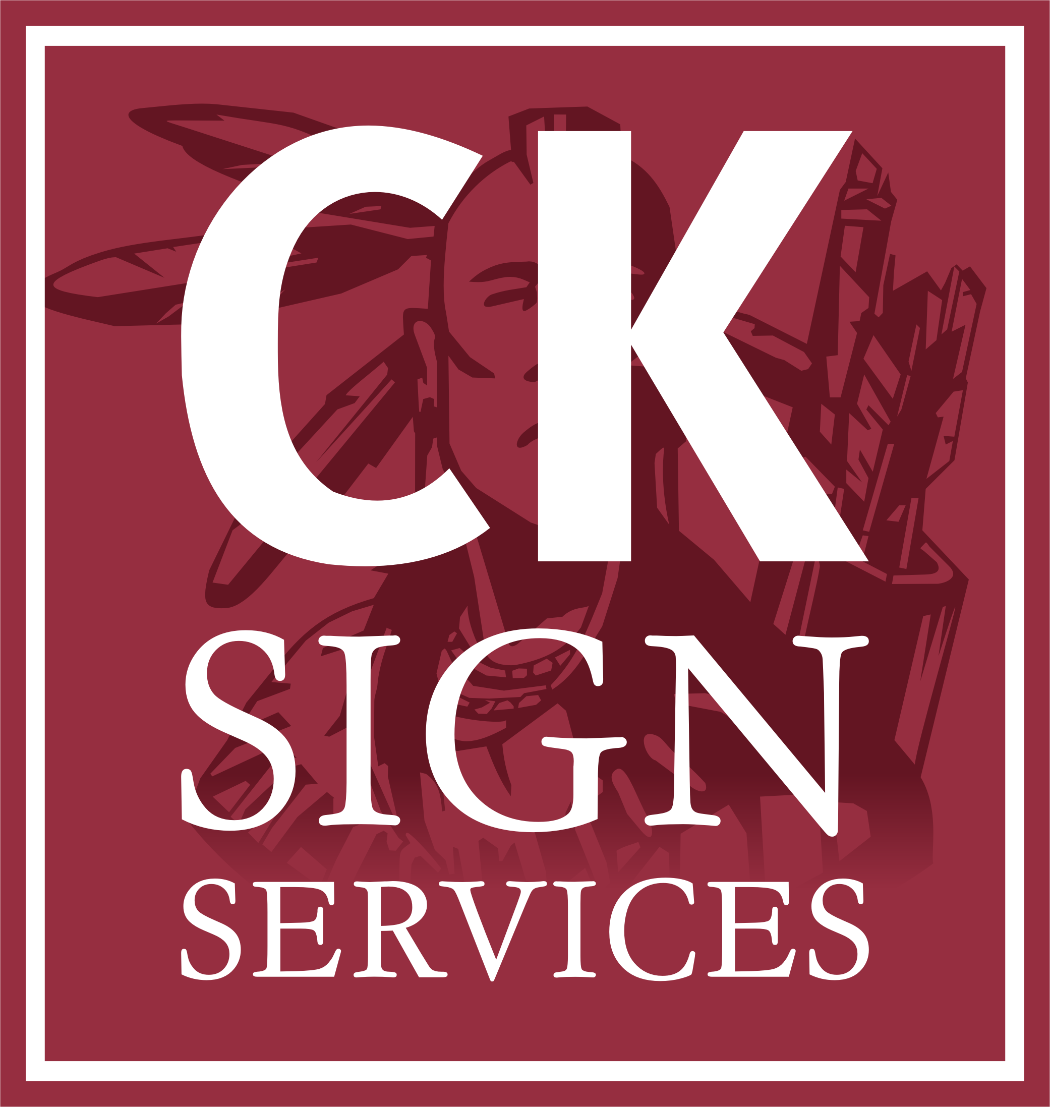 CK SIGN SERVICES logo