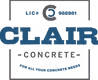 CLAIR CONCRETE, INC. logo