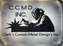 CLARK'S CUSTOM METAL DESIGNS, INC. logo