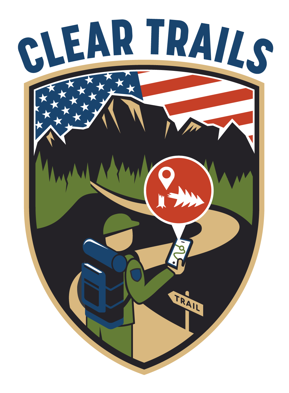 CLEAR TRAILS logo