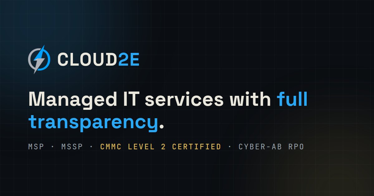 CLOUD2E LLC logo