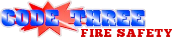 CODE THREE FIRE & SAFETY logo