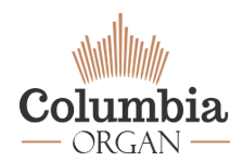 COLUMBIA ORGAN WORKS INC logo
