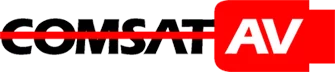 COMMERCIAL SATELLITE AUDIO AND VIDEO logo