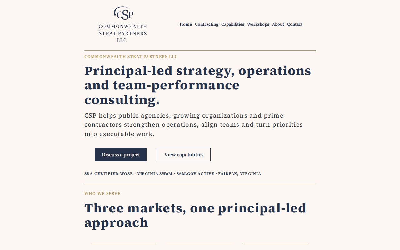 COMMONWEALTH STRAT PARTNERS LLC logo