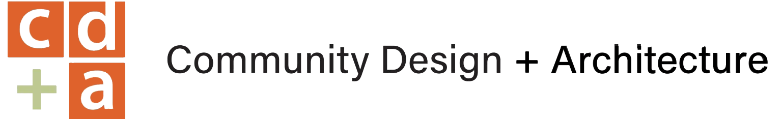 COMMUNITY DESIGN & ARCHITECTURE logo