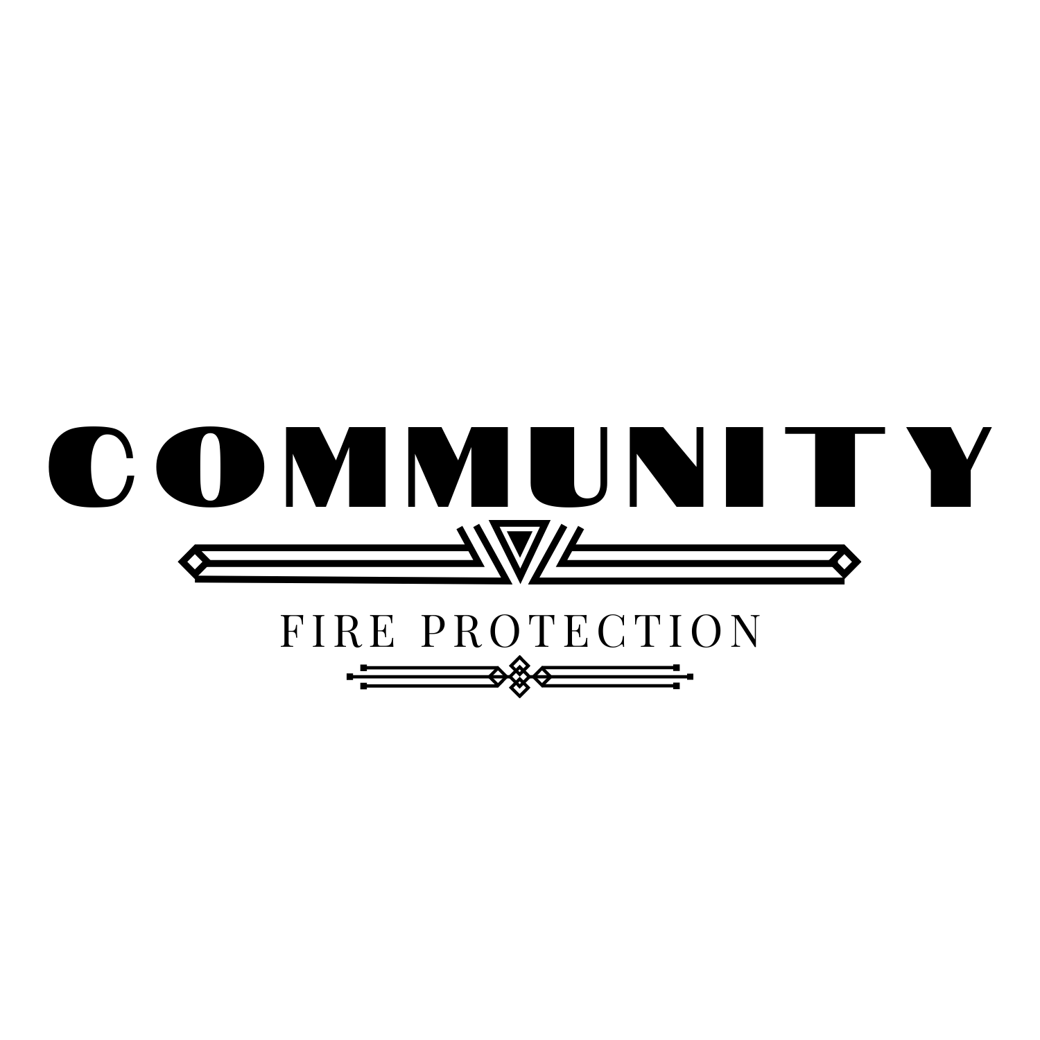 COMMUNITY FIRE PROTECTION logo