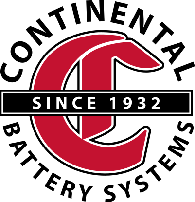 CONTINENTAL BATTERY COMPANY logo