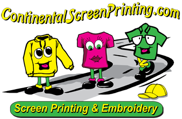 CONTINENTAL SCREEN PRINT & DESIGN INC logo