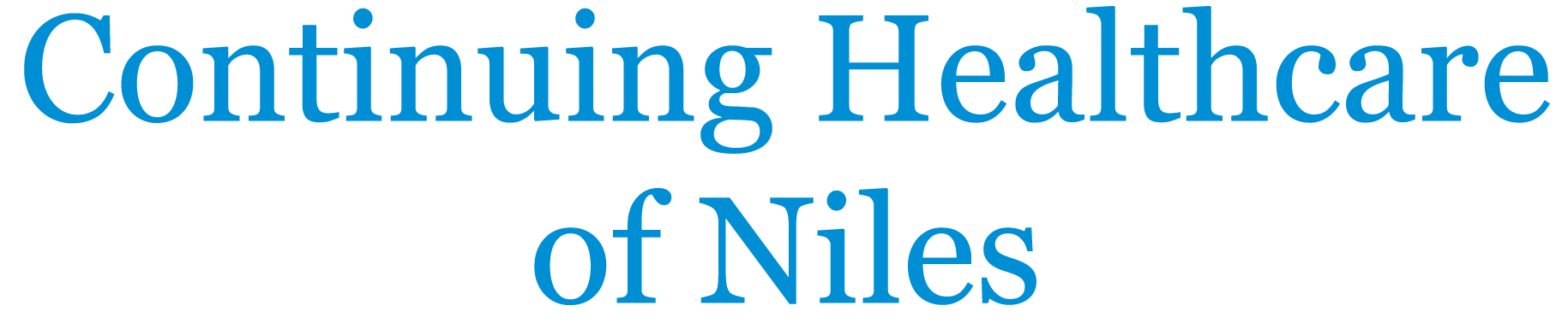 CONTINUING HEALTHCARE OF NILES logo
