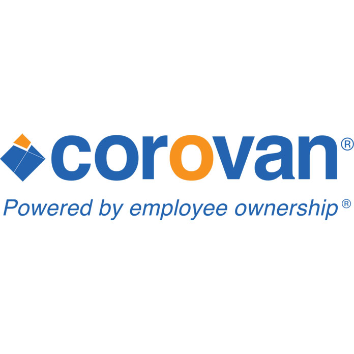 COR O VAN MOVING & STORAGE CO. logo