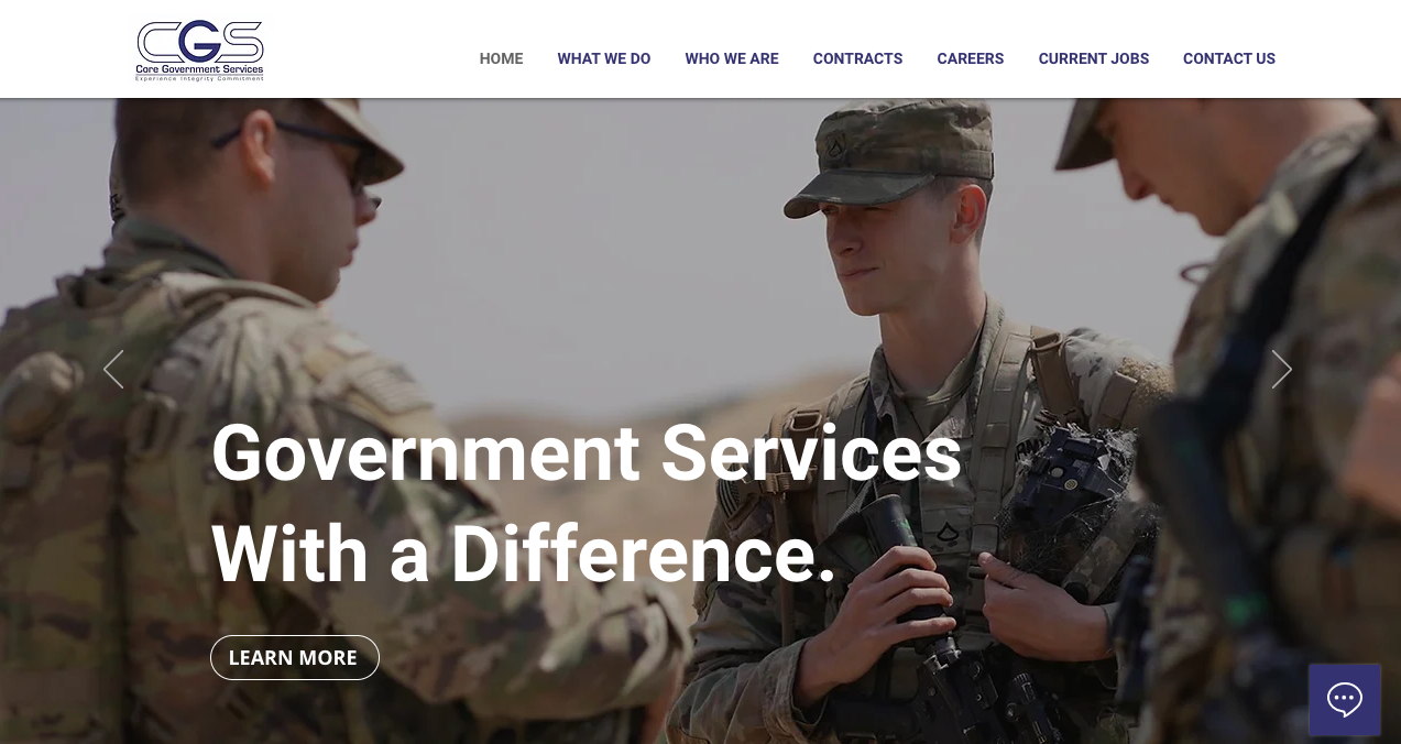 CORE GOVERNMENT SERVICES CORPORATION logo