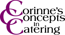 CORINNE'S CONCEPTS IN CATERING, LTD logo