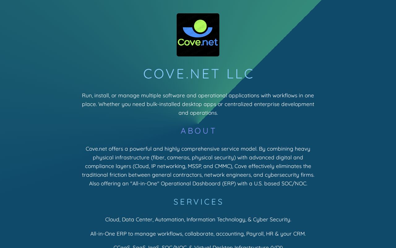 COVE.NET, LLC logo