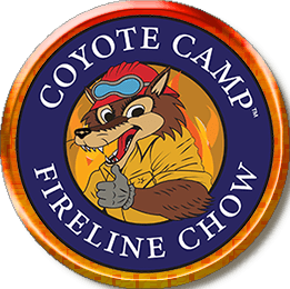 COYOTE CAMP FIRELINE CHOW logo