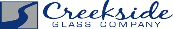 CREEKSIDE GLASS COMPANY LLC logo