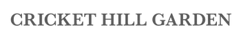 CRICKET HILL GARDEN logo