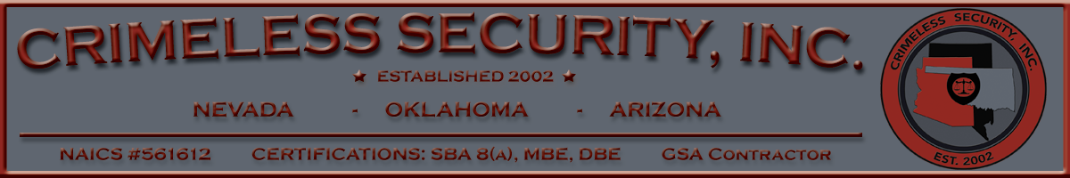 CRIMELESS SECURITY, INC logo