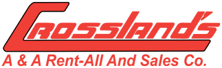 CROSSLAND'S A & A RENT-ALL & SALES CO. logo