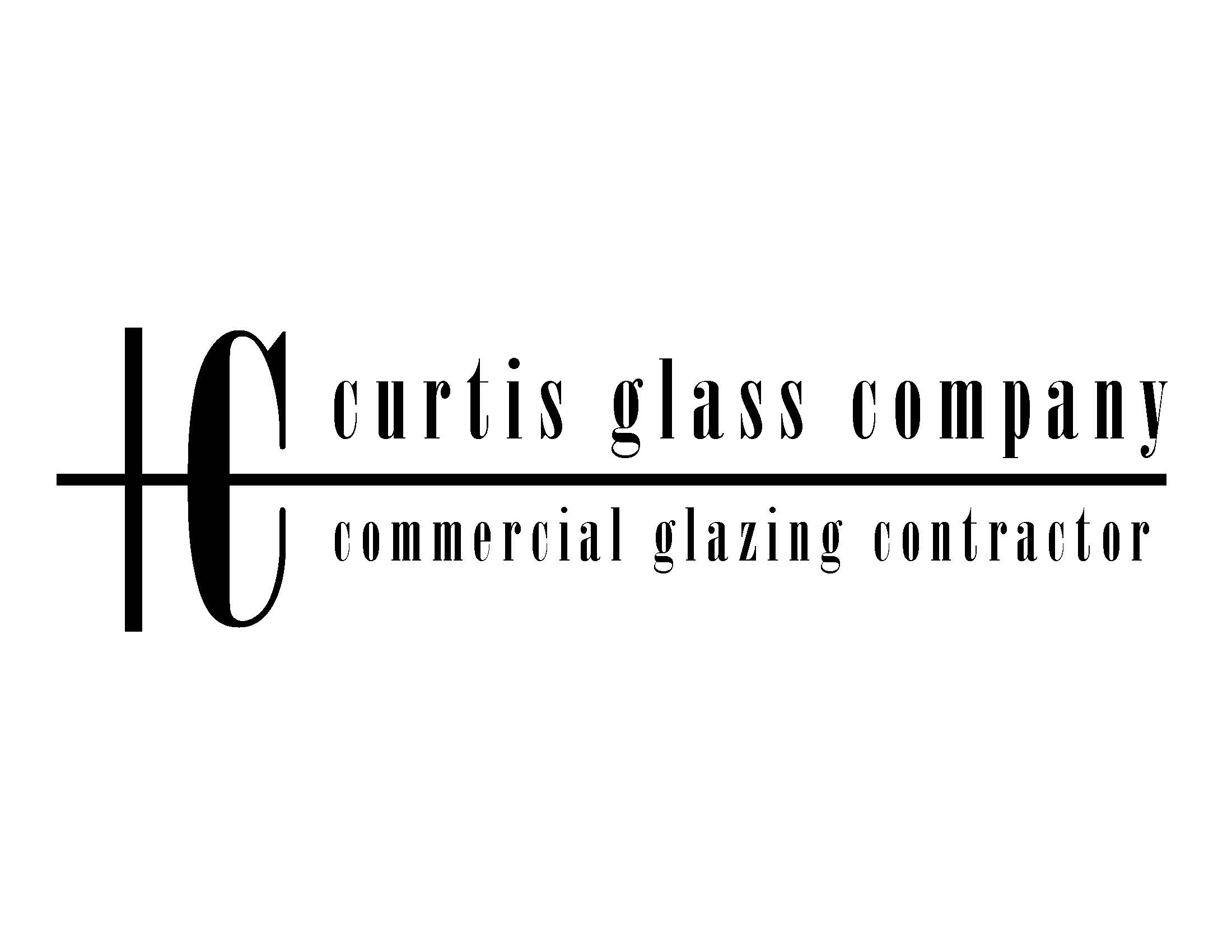 CURTIS GLASS COMPANY logo