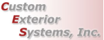 CUSTOM EXTERIOR SYSTEMS, INC. logo