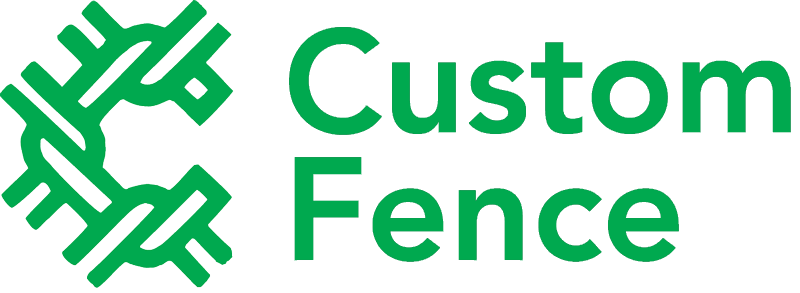 CUSTOM FENCE CO logo