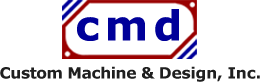 CUSTOM MACHINE & DESIGN INC logo