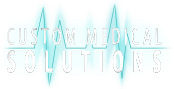 CUSTOM MEDICAL SOLUTIONS logo