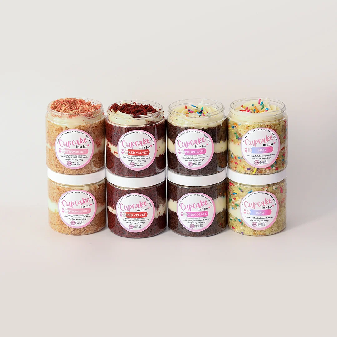 CUTE AS A CUPCAKE CUPCAKERY & BAKE SHOP logo