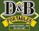 D & B PORTABLES LLC logo