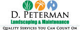 D. PETERMAN LANDSCAPING COMPANY logo