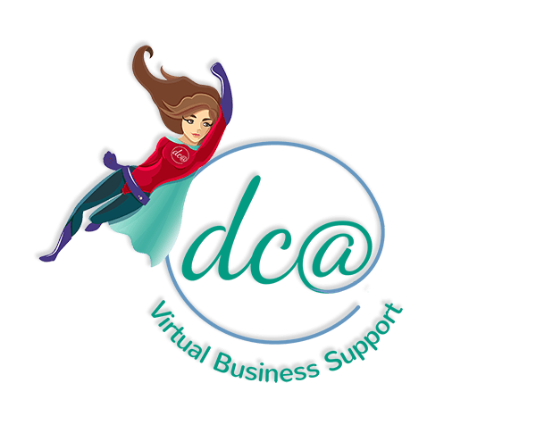 DCA VIRTUAL BUSINESS SUPPORT logo