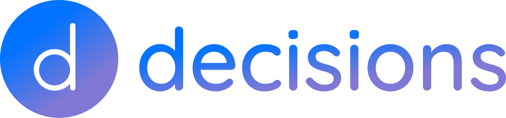 DECISIONS AS logo