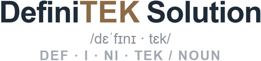 DEFINITEK SOLUTION LLC logo