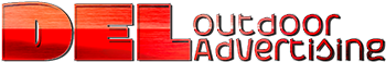 DEL OUTDOOR ADVERTISING logo