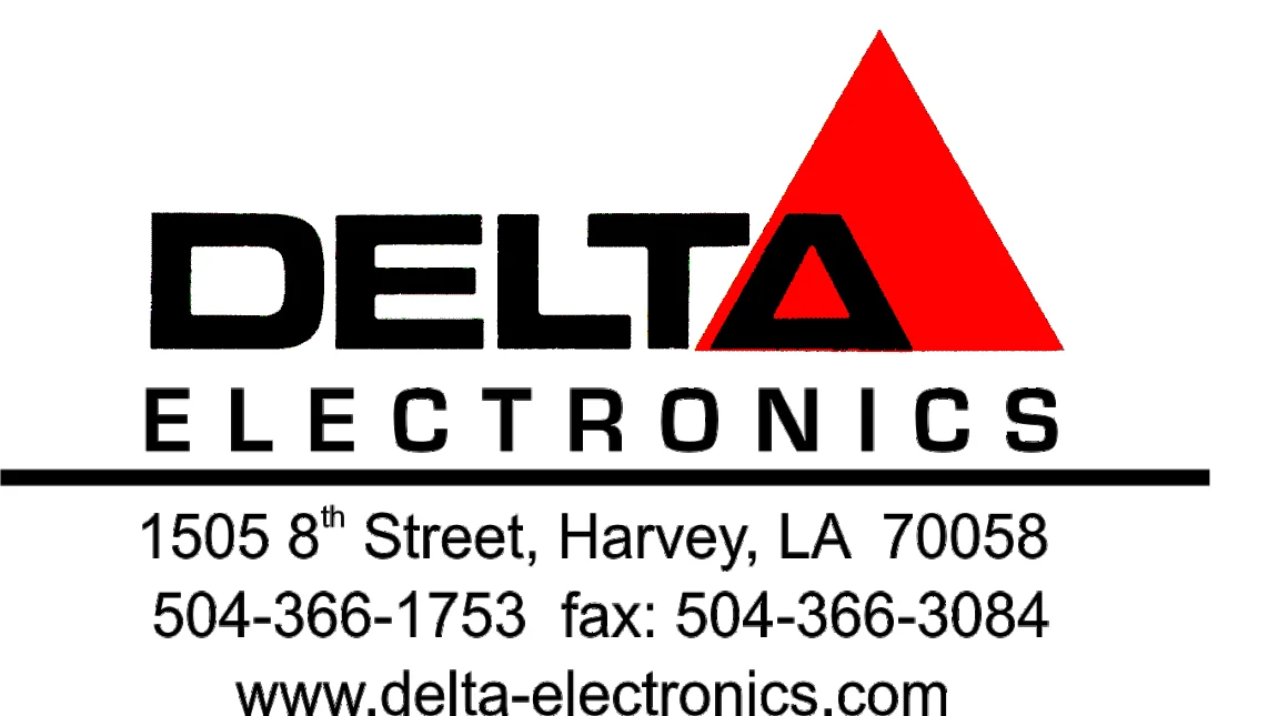 DELTA ELECTRONICS COMPANY OF LOUISIANA, INC. logo