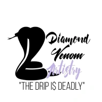 DIAMOND VENOM BRAIDING STUDIO logo