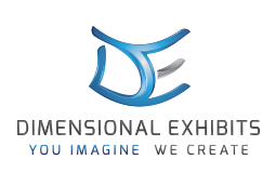 DIMENSIONAL EXHIBITS LLC logo