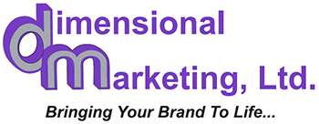 DIMENSIONAL MARKETING logo