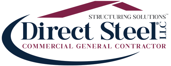 DIRECT STEEL AND CONSTRUCTION logo