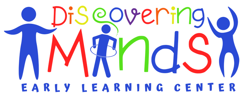 DISCOVERING MINDS EARLY LEARNING CENTER logo