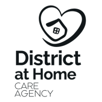 DISTRICT AT HOME logo