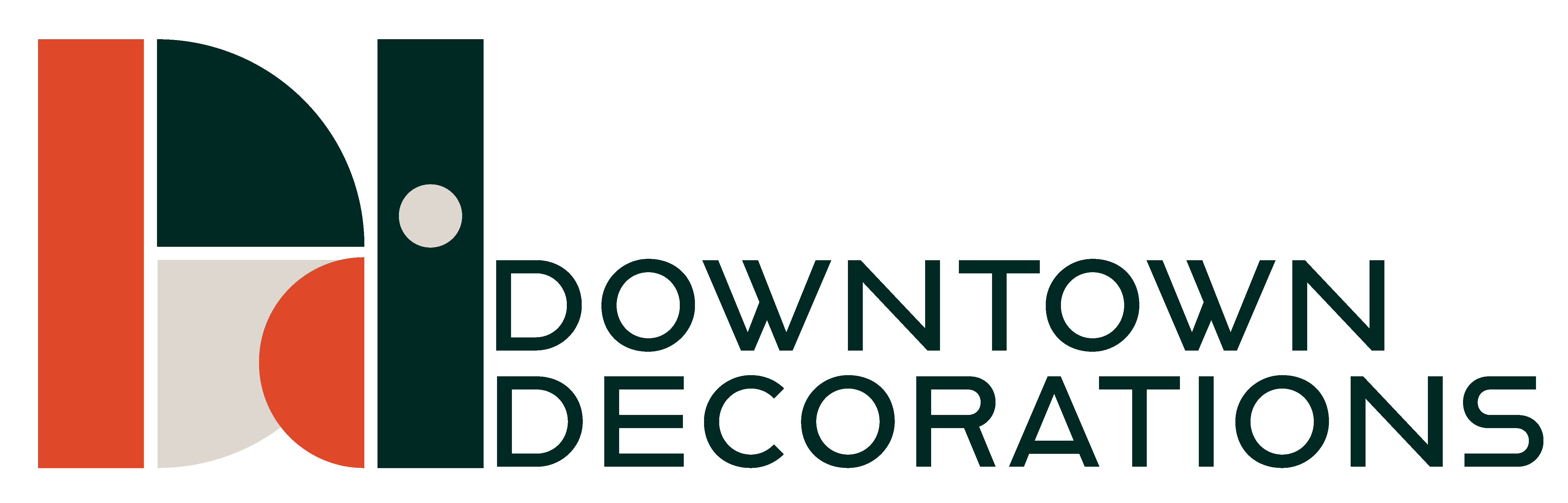 DOWNTOWN DECORATIONS logo