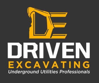 DRIVEN EXCAVATING logo